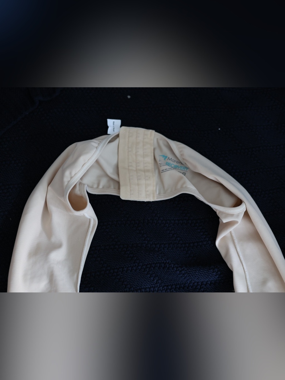 Kids Beige Support Vest - Gentle Compression Recovery